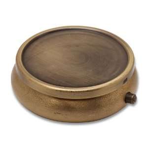  Blank Pill Container Circle Bronze