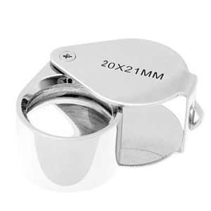  20x High powered pocket Magnifier. Jewelers eye glass loupe 