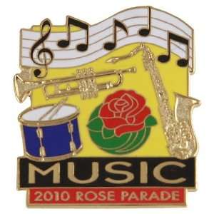  2010 Rose Parade Music Collectible Pin