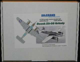 72 Anigrand BEECH XA 38 GRIZZLY Ground Attack Plane  