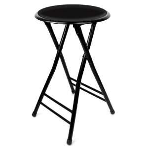   Cushioned Folding Stool   Trademark Home Collection