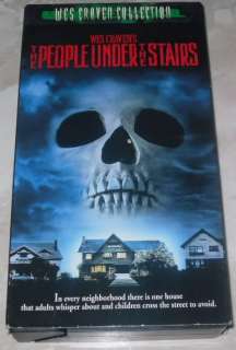 The People Under the Stairs Wes Craven VHS Movie 096898113632  