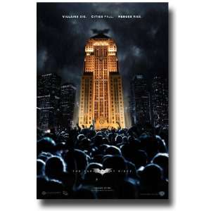   Movie Flyer   Christian Bale   Batman DKR Building