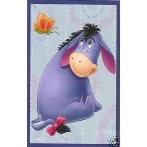 New Disney Happy Eeyore Carpet & Rug Area 40x60 with Non Skid Backing 