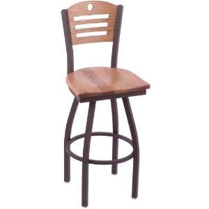  830 Voltaire 30 Swivel Stool with Wood Seat