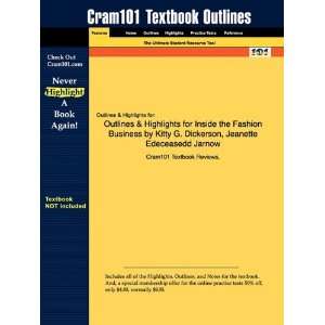 com Studyguide for Inside the Fashion Business by Kitty G. Dickerson 