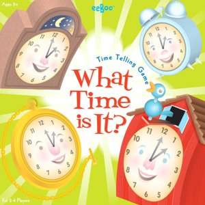   Time Telling Game What Time Is It? by eeBoo