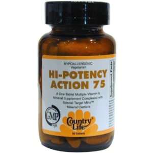  Hi Potency Action 75 60 Tablets