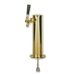 PVD Brass 1 Faucet Draft Beer Tower   3 Column  Kitchen 