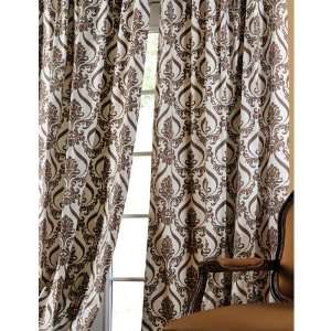  Classique Taupe Printed All Cotton Curtains and Drapes 