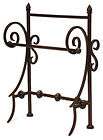 Wrought Iron French Country Paper Towel Holder   Brown