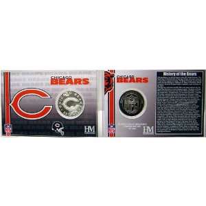  Chicago Bears Team History Coin Card