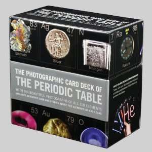  Element Collection Periodic Table Photographic Card Deck 