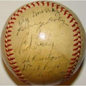   24 LARRY DOBY EARLY WYNN   Autographed Baseballs