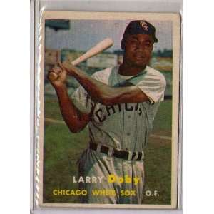  1957 Topps #85 Larry Doby Vintage Chicago White Sox 