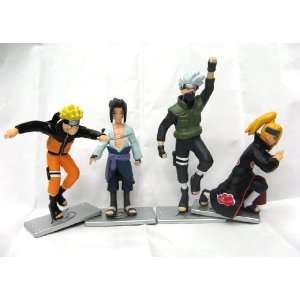  Naruto Shippuden Set of 4 Figures (Closeout Price) Toys 
