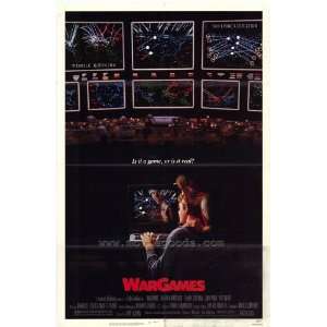 War Games 1983 Original Folded Movie Poster Approx. 27x41 As Received 