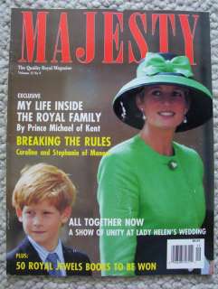 Magazine September 1992 Prince Harry And Diana Lady Helens Wedding 