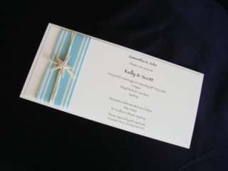   invitation would suit many wedding themes especially beach themes