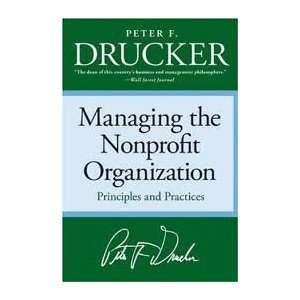   the Nonprofit Organization (0352738401230) Peter F. Drucker Books
