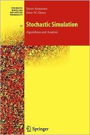 Stochastic Simulation Algorithms and Analysis, (144192146X), S Ren 