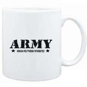  Mug White  ARMY Roman Polytheism Interested  Religions 