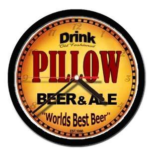  PILLOW beer and ale cerveza wall clock 