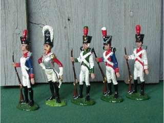 10 Mixed Lead Soldiers of the 1600s,1700s and 1800s  