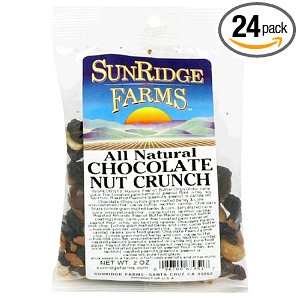 Sunridge Farms Chocolate Nut Crunch, 2 Ounce Bags (Pack of 24)