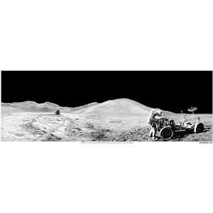 Apollo 15 Panorama 23 x 8 inches