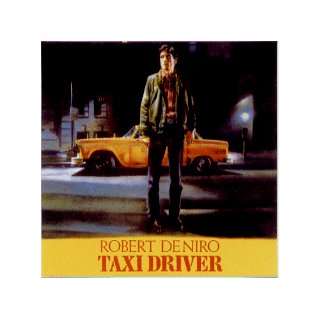  Taxi Driver   Robert DenNiro with Taxi Cab   3 1/8 Square 
