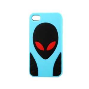 Skyblue 3D Alien Cartoon Silicone Case Cover Skin for 