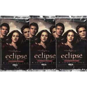  NECA Twilight Eclipse Movie Series 2 Trading Cards 3 Packs 