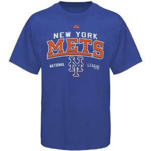 Majestic New York Mets Youth Built Legacy T shirt   Royal 