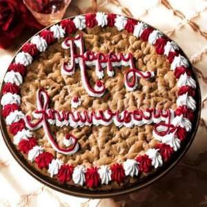 Mrs. Fields® Happy Anniversary Cookie Cake  Grocery 