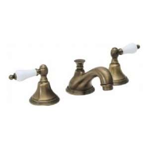  California Faucets 8 Widespread Faucet with Lever Handles 