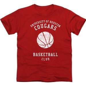  NCAA Houston Cougars Club Slim Fit T Shirt   Red Sports 