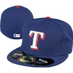  Texas Rangers New Era 5950 On Field Fitted Blue Baseball 