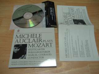MICHELE AUCLAIR/ PLAYS MOZART MINI LP CD NEW  