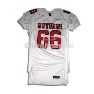    Game Used Rutgers Scarlet Knights Jersey