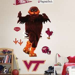  Virginia Tech Mascot Hokie Bird Fathead NIB Everything 