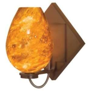  Bolero Diamond LED Sconce  R071157 Glass Color Seafoam 