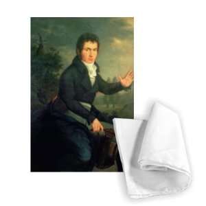  Ludvig van Beethoven (1770 1827), 1804 (oil   Tea Towel 