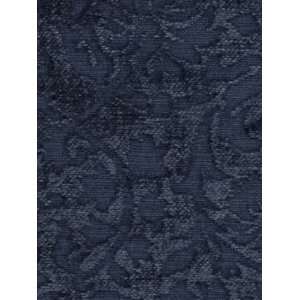  Beacon Hill BH Plush Damask   Indigo Fabric Arts, Crafts 