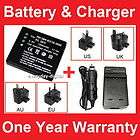 Battery&Charger for DMW BCE10E PANASONIC SDR SW20R SDR 