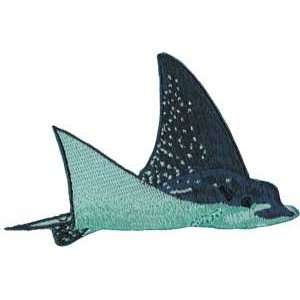  Animal Manta Ray Embroidered Iron On Applique Patch P3955 