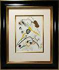 wassily kandinsky signed dated numbered lithograph promenade museum 