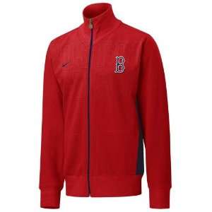   Boston Red Sox Red Baseball Americana Fleece Jacket
