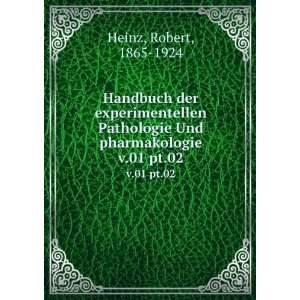   Und pharmakologie. v.01 pt.02 Robert, 1865 1924 Heinz Books