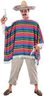 MEXICAN SERAPE   ADULT STANDARD Costume *BRAND NEW*  